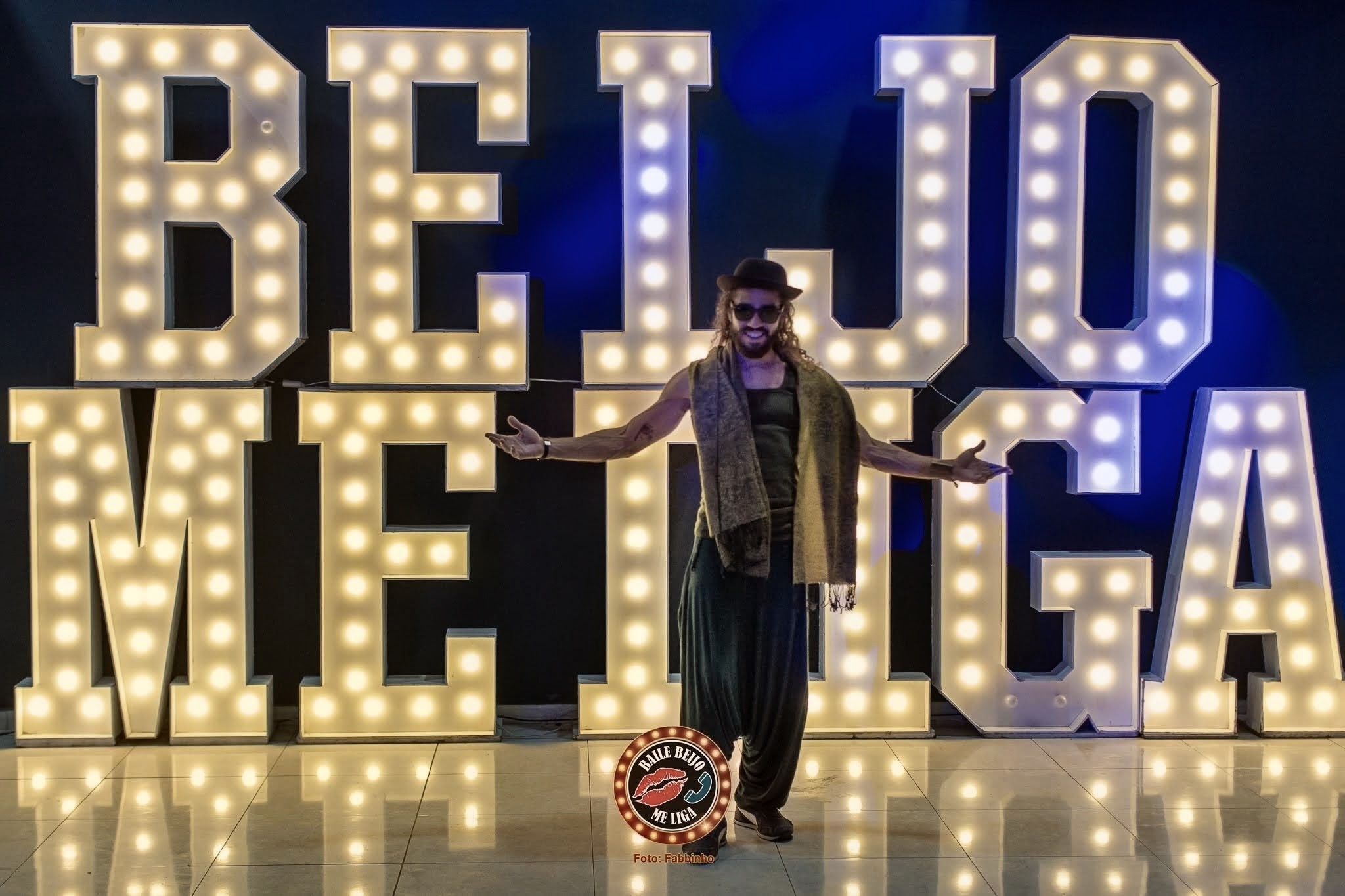 Beijo me Liga 2025 — performance aérea